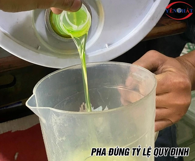 Cách pha chế nước rửa xe đúng tỉ lệ