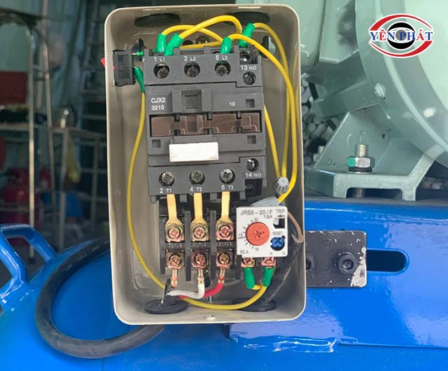 Cấp điện máy nén khí