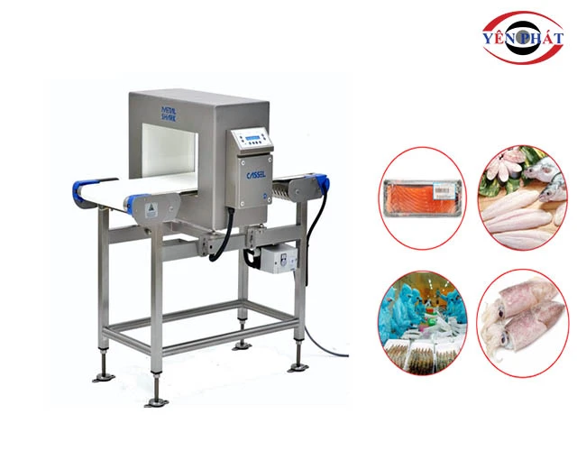 ứng dụng máy dò kim loại trong sản xuất