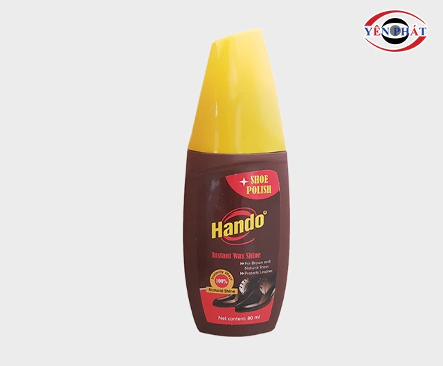 Xi đánh giày nước màu nâu Hando