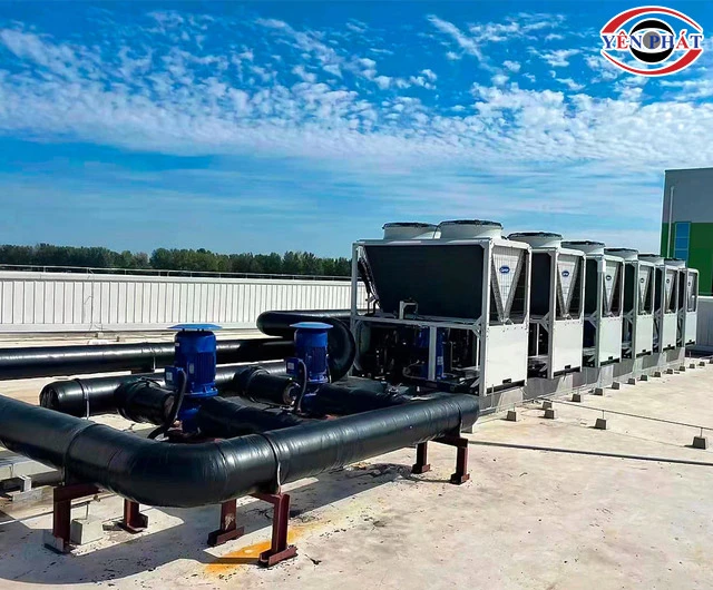 Chiller giải nhiệt gió bị ảnh hưởng bởi môi trường