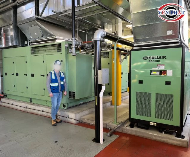 Ứng dụng của máy nén khí 200HP 