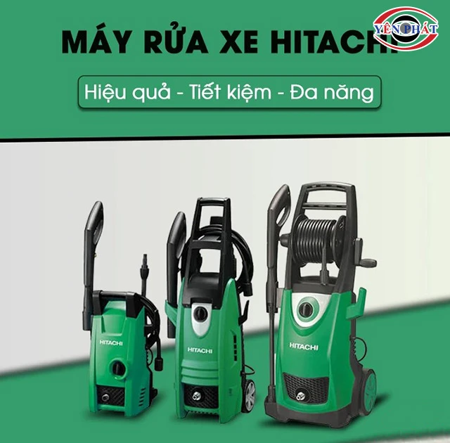 máy rửa xe Hitachi