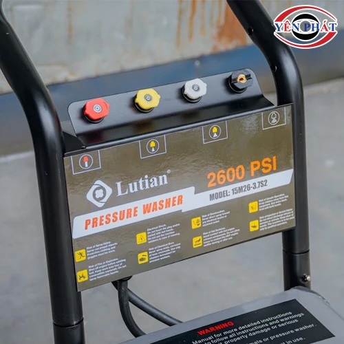Máy rửa xe áp lực cao Lutian 2600PSI 15M26-3.7S2 3