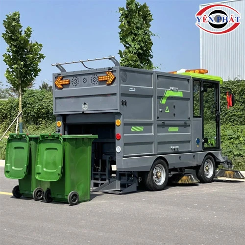 Xe quét rác ngồi lái Kumisai KMS25 10
