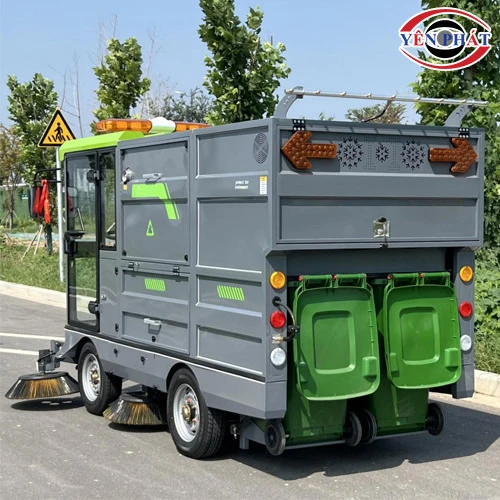Xe quét rác ngồi lái Kumisai KMS25 7