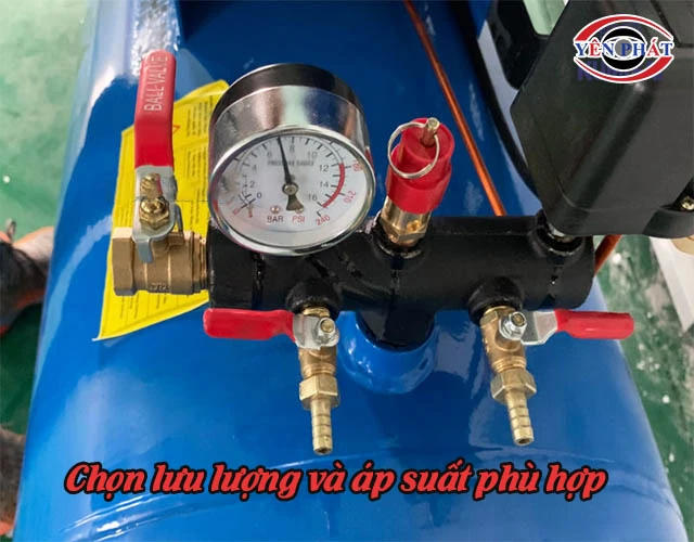 áp suất phù hợp