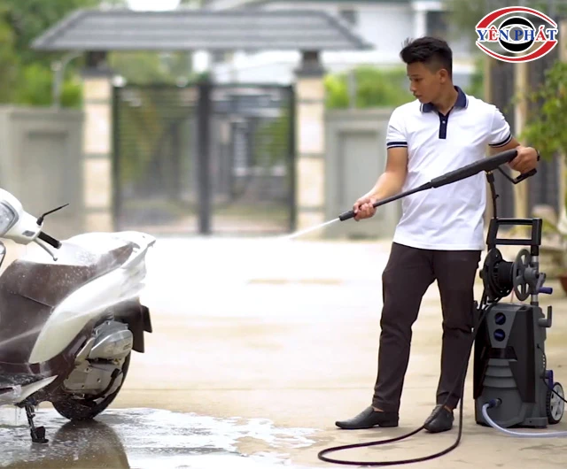 Ứng dụng máy rửa xe Hakawa