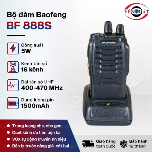 Bộ đàm liên lạc BaoFeng BF 888S 2