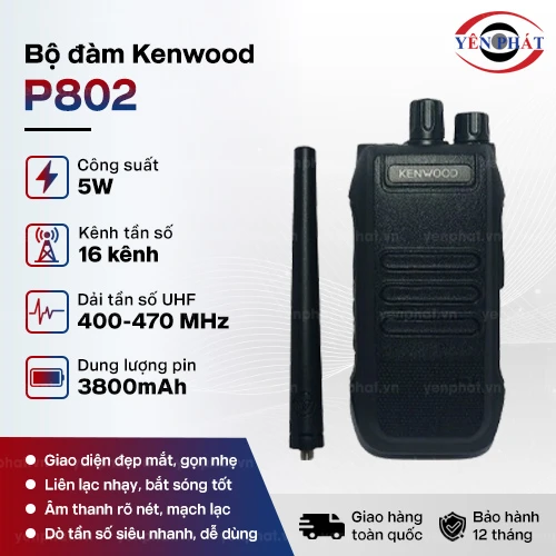 Máy bộ đàm Kenwood P802 2