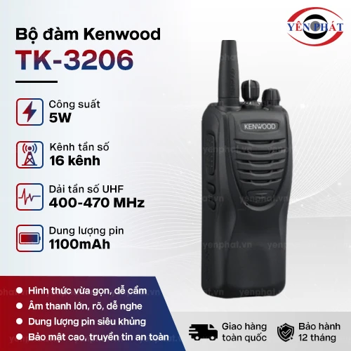 Máy bộ đàm Kenwood TK-3206 2