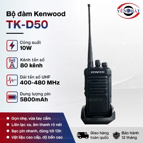 Máy bộ đàm Kenwood TK-D50 2