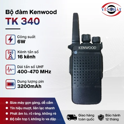 Máy bộ đàm Kenwood TK 340 2
