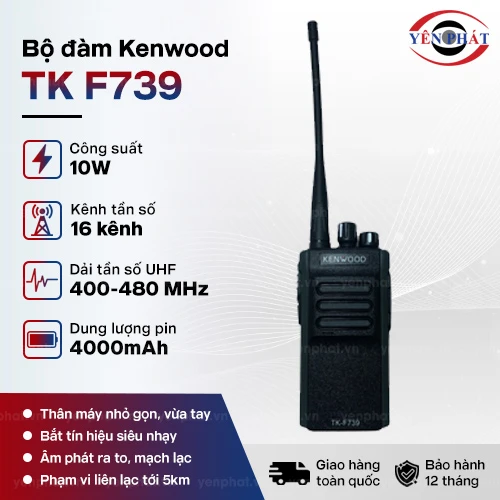 Máy bộ đàm Kenwood TK F739 2