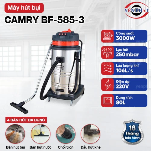 Máy hút bụi công nghiệp CAMRY BF-585-3 2