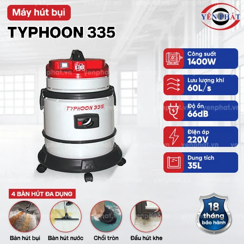 Máy hút bụi Typhoon 335 2