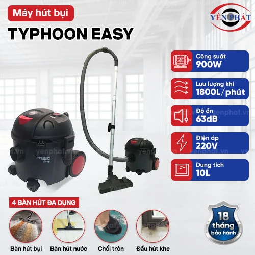 Máy hút bụi khô TYPHOON EASY 2