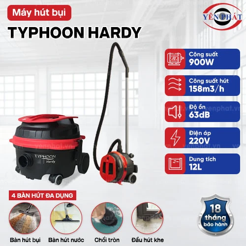 Máy hút bụi TYPHOON HARDY 2