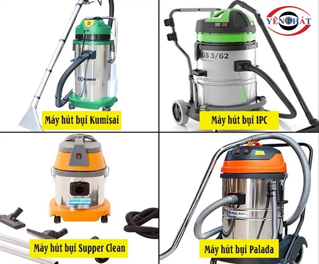 các thương hiệu máy hút bụi nổi tiếng