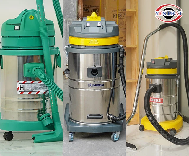 các loại máy hút bụi công nghiệp