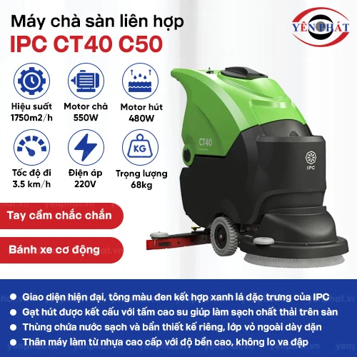 Máy chà sàn liên hợp IPC CT40 C50 2