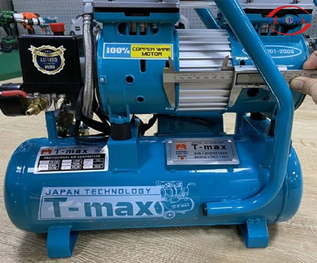 máy nén khí Tmax Linh kiện, phụ kiện bền chắc, dễ bảo trì