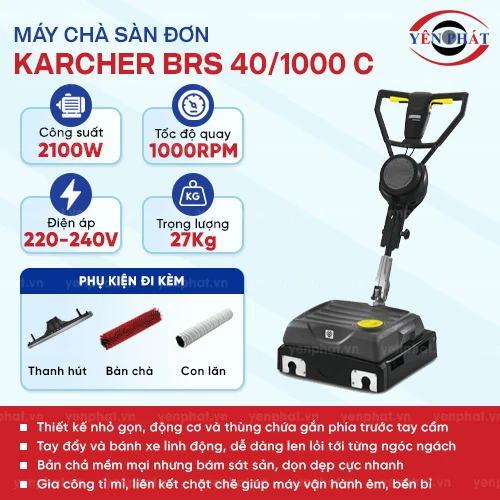 Máy chà sàn Karcher BRS 40/1000 C 2