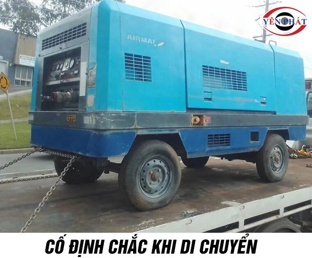 Di chuyển máy nén khí Airman PDS390S