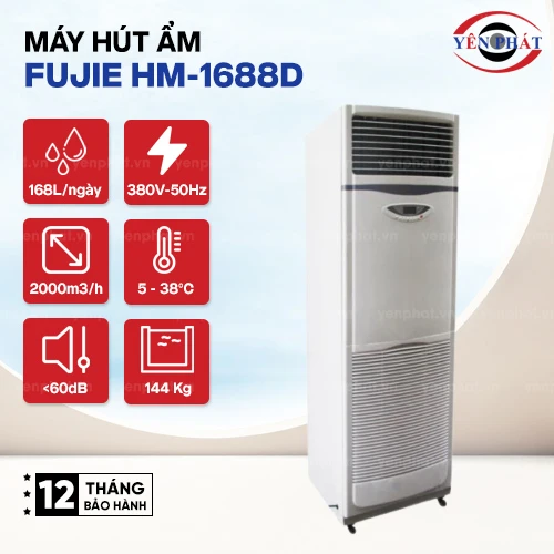 Máy Hút Ẩm Công Nghiệp FujiE HM-1688D 2
