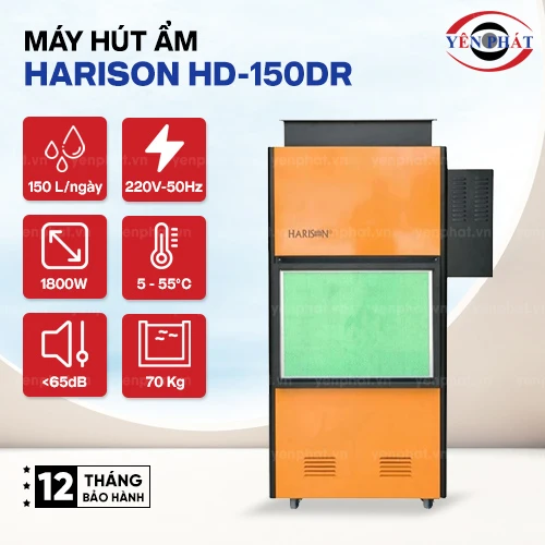 Máy hút ẩm Harison HD-150DR 2