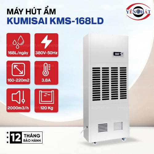 Máy hút ẩm Kumisai KMS-168LD 2