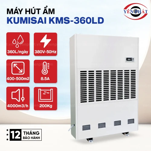 Máy hút ẩm Kumisai KMS-360LD 2