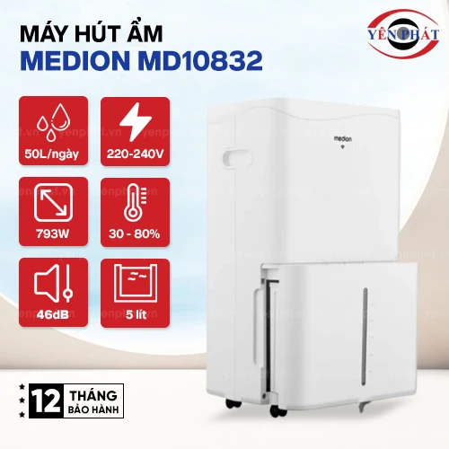 Máy hút ẩm chính hãng Medion MD10832 2