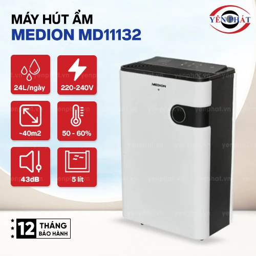 Máy hút ẩm dân dụng Medion MD11132 2