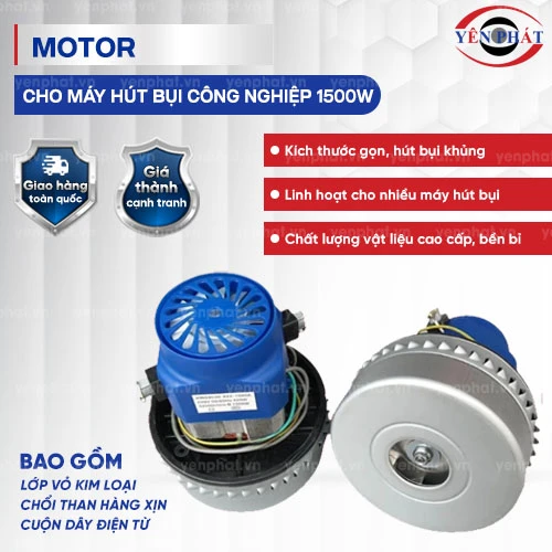 Motor máy hút bụi 1500W 2