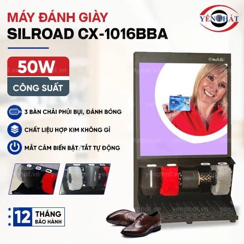 Máy đánh giày văn phòng cảm ứng Silroad CX-1016BBA 2