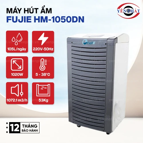 Máy Hút Ẩm Công Nghiệp FujiE HM-1050DN 2