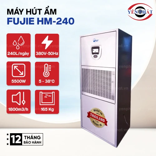 Máy Hút Ẩm Công Nghiệp FujiE HM-240 2
