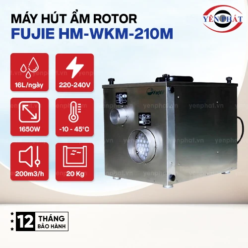 Máy Hút Ẩm Rotor FujiE HM-WKM-210M 2