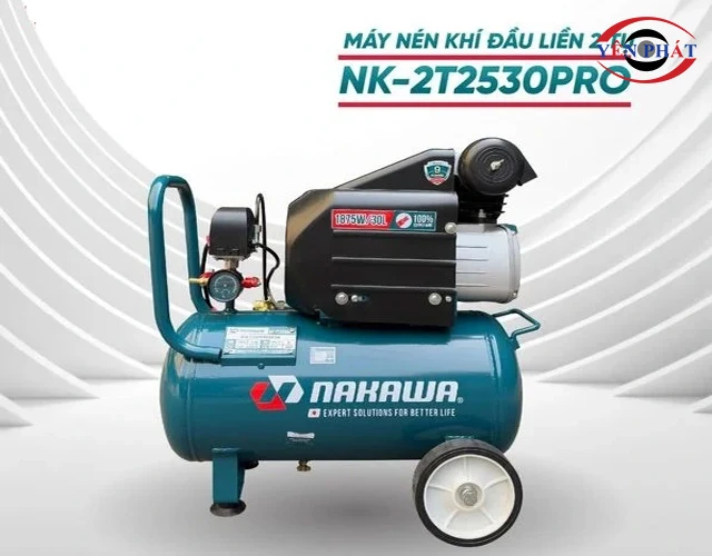 Máy nạp không khí có dầu Nakawa NK-2T2530PRO