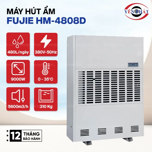 Máy hút ẩm công nghiệp FujiE HM-4808D 2