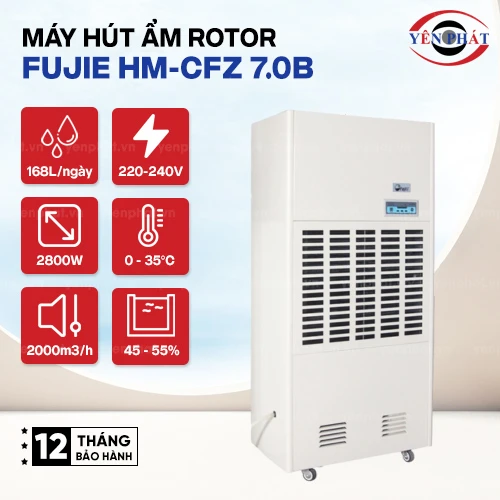 Máy hút ẩm công nghiệp FUJIE HM-CFZ 7.0B 2