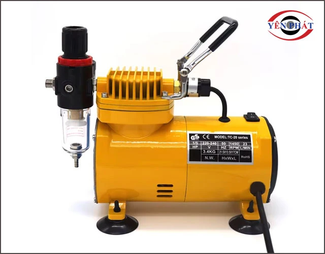 hình ảnh máy nén hơi dòng mini Airbrush TC-20B Royalmax