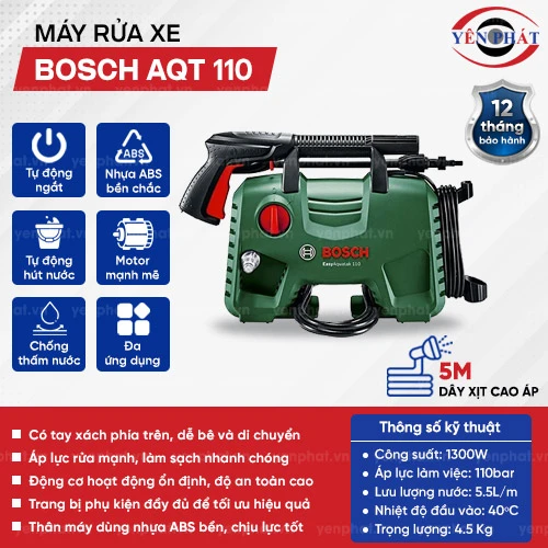 Máy rửa xe Bosch AQT 110 2