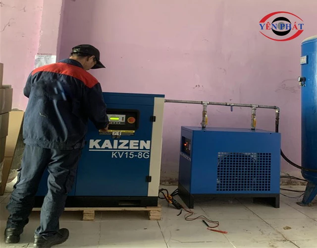  Máy nén khí Kaizen thường ứng dụng trong những lĩnh vực 
