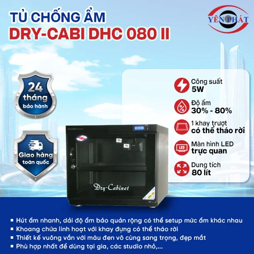 Tủ chống ẩm Dry-Cabi DHC 080 II 2
