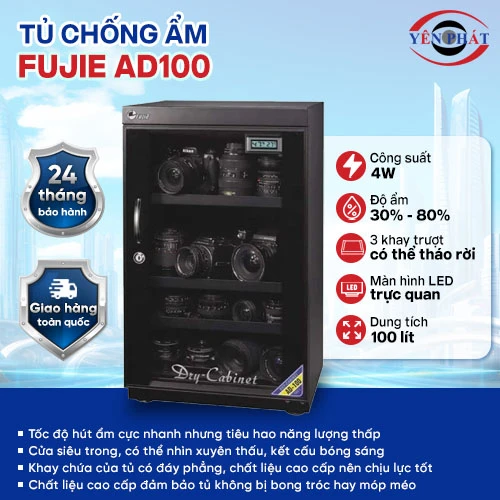 Tủ chống ẩm máy ảnh FujiE AD100 2