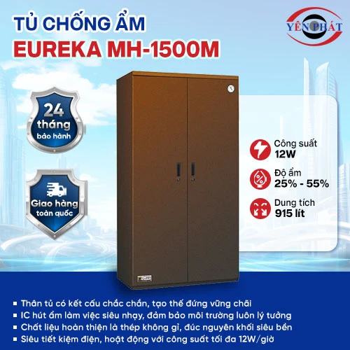 Tủ hút ẩm công nghiệp Eureka MH-1500M 2