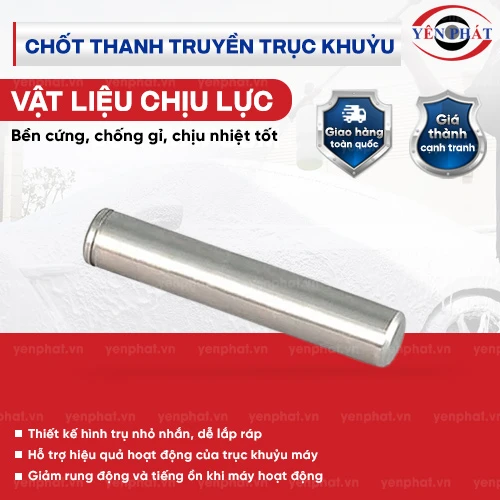 Chốt thanh truyền trục khuỷu máy rửa xe 2
