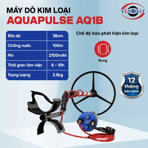Máy tìm kim loại ở dưới nước chính hãng AQUAPULSE AQ1B 2